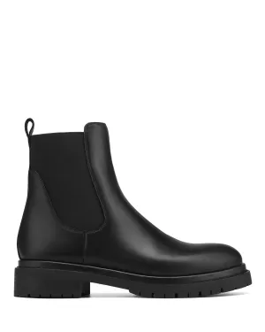 Mira Black Leather