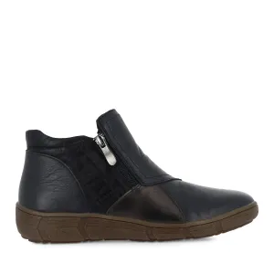 MITCHY - NAVY COMBO LEATHER