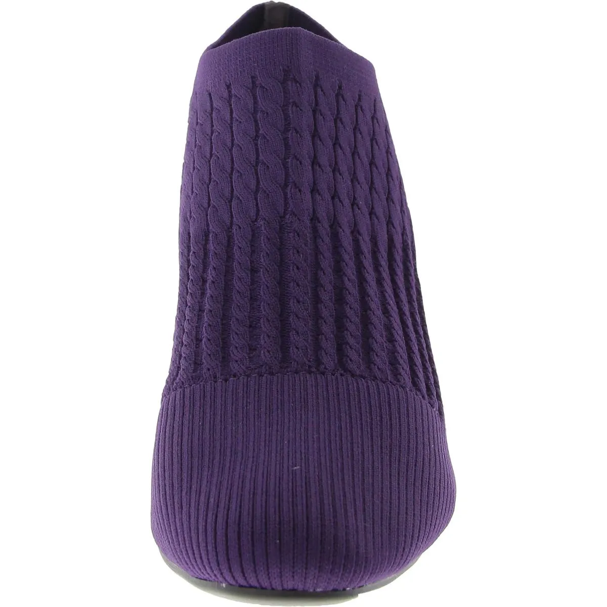 Nancia Womens Knit Slip On Booties
