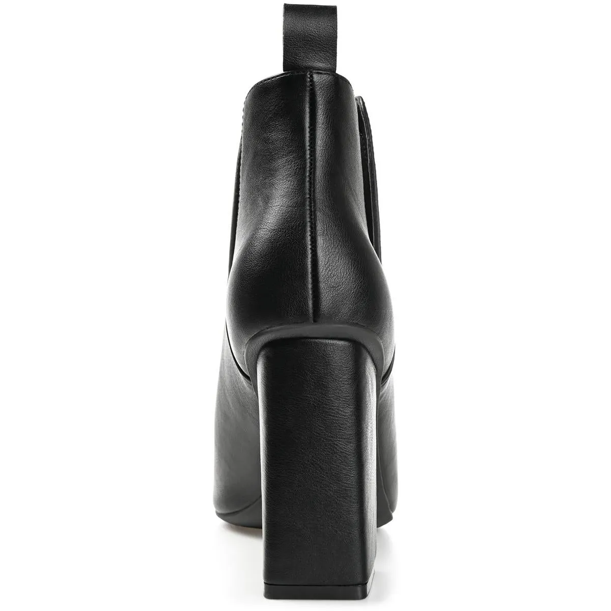 Neima Womens Pointed Toe Block Heel Mid-Calf Boots