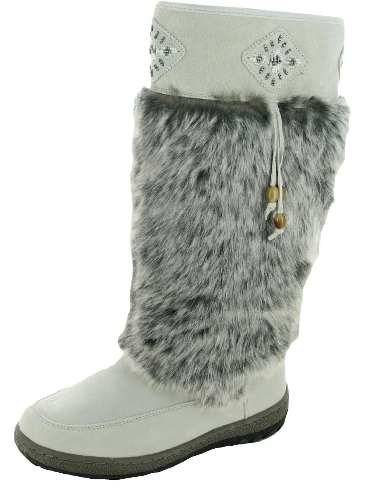 Nika Womens Suede Cold Weather Winter Boots