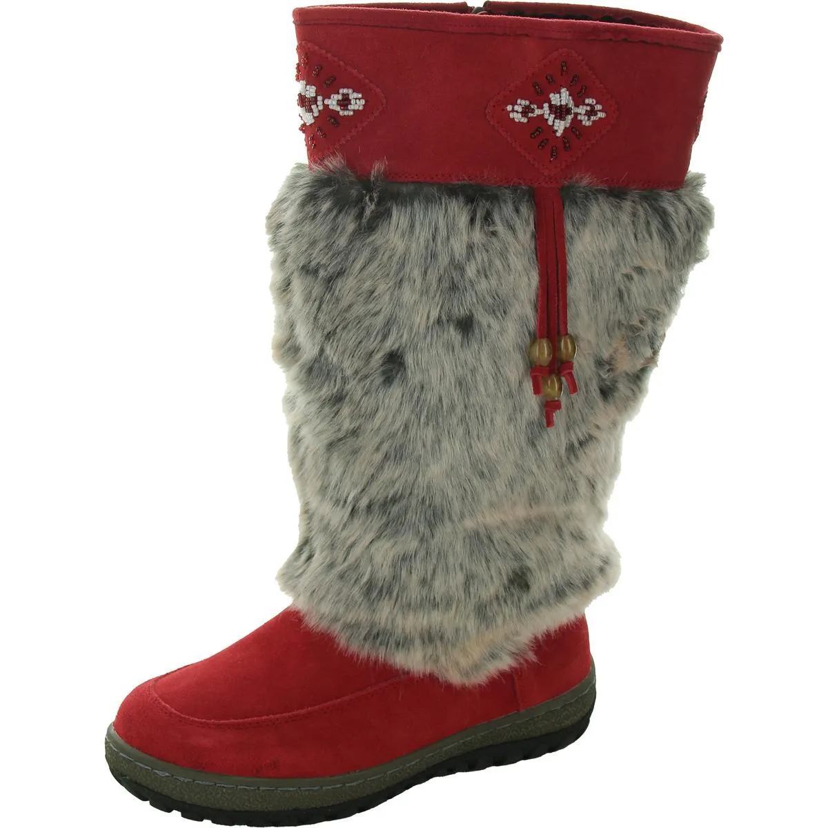 Nika Womens Suede Cold Weather Winter Boots