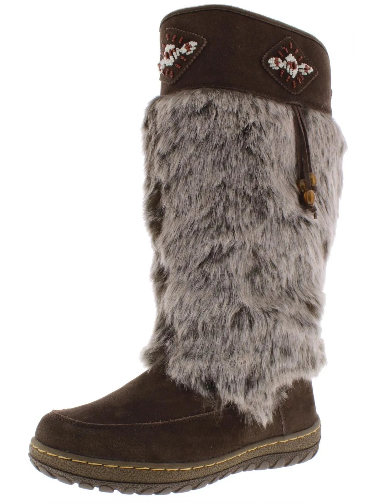 Nika Womens Suede Cold Weather Winter Boots