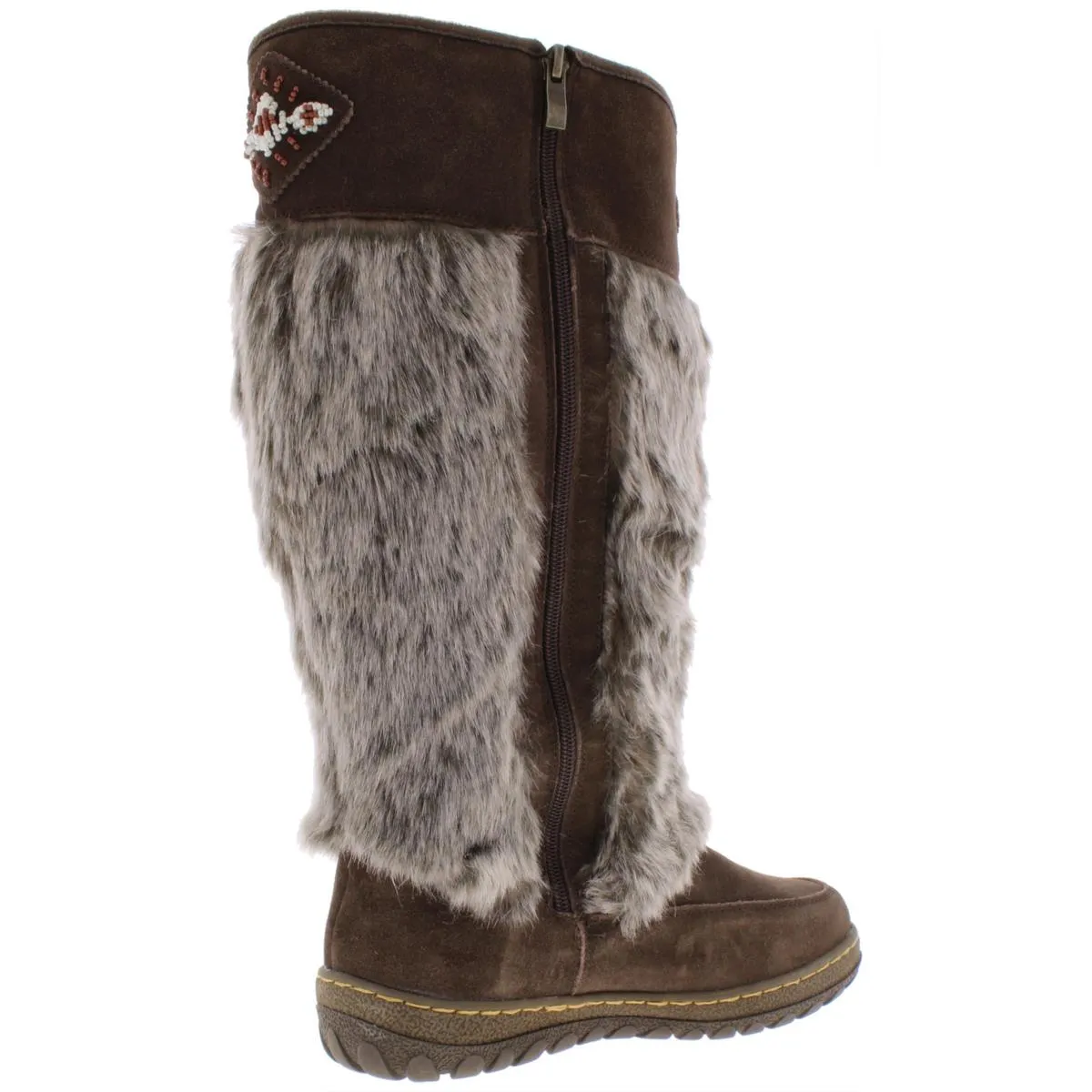 Nika Womens Suede Cold Weather Winter Boots