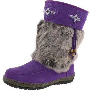 Nita Womens Waterproof Suede Winter & Snow Boots