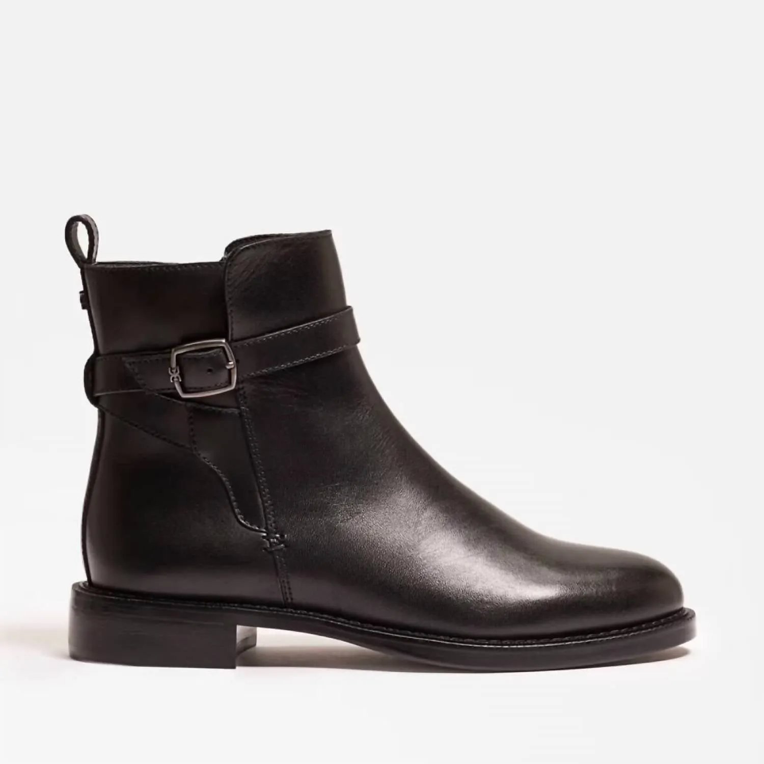 Nolynn Buckle Bootie In Black