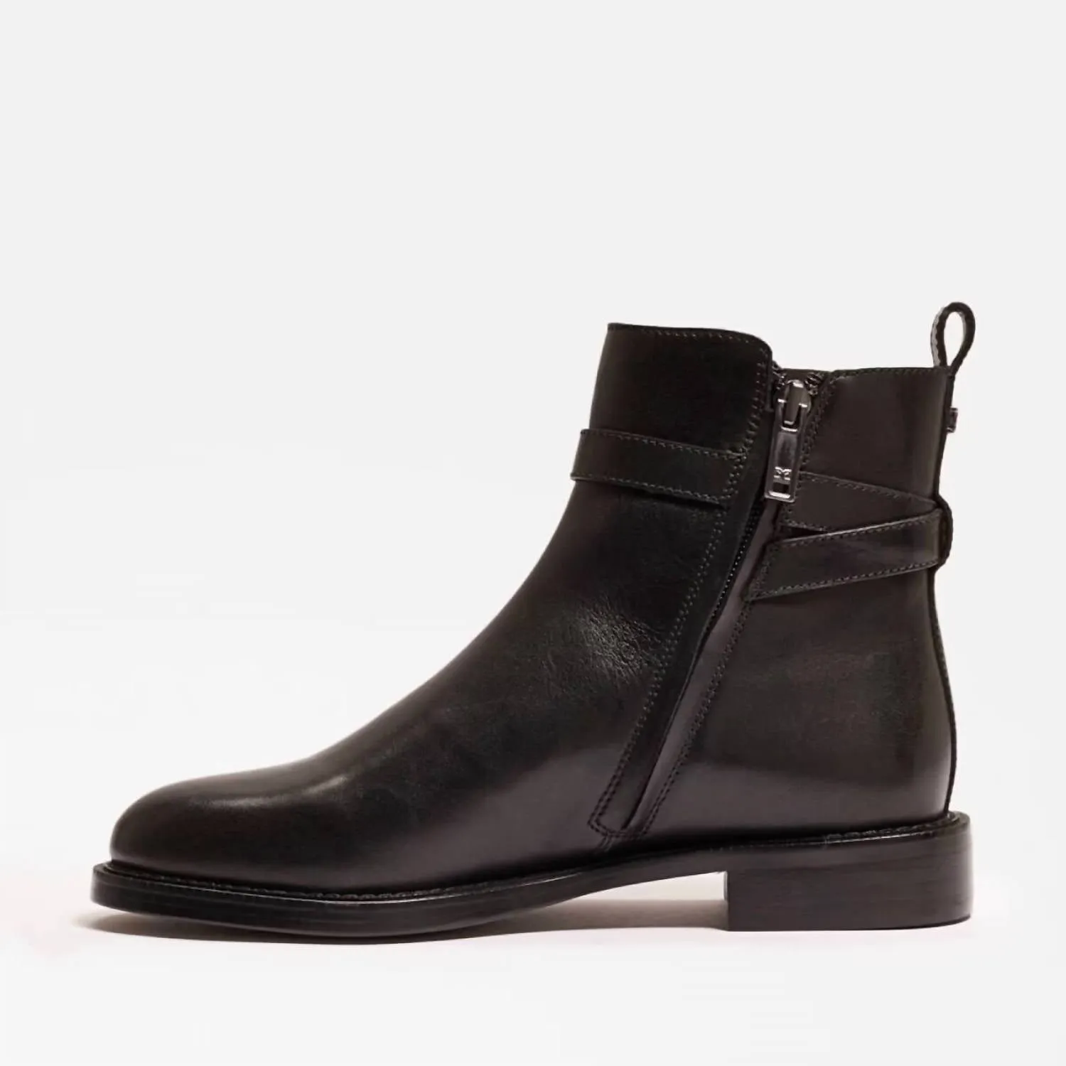 Nolynn Buckle Bootie In Black
