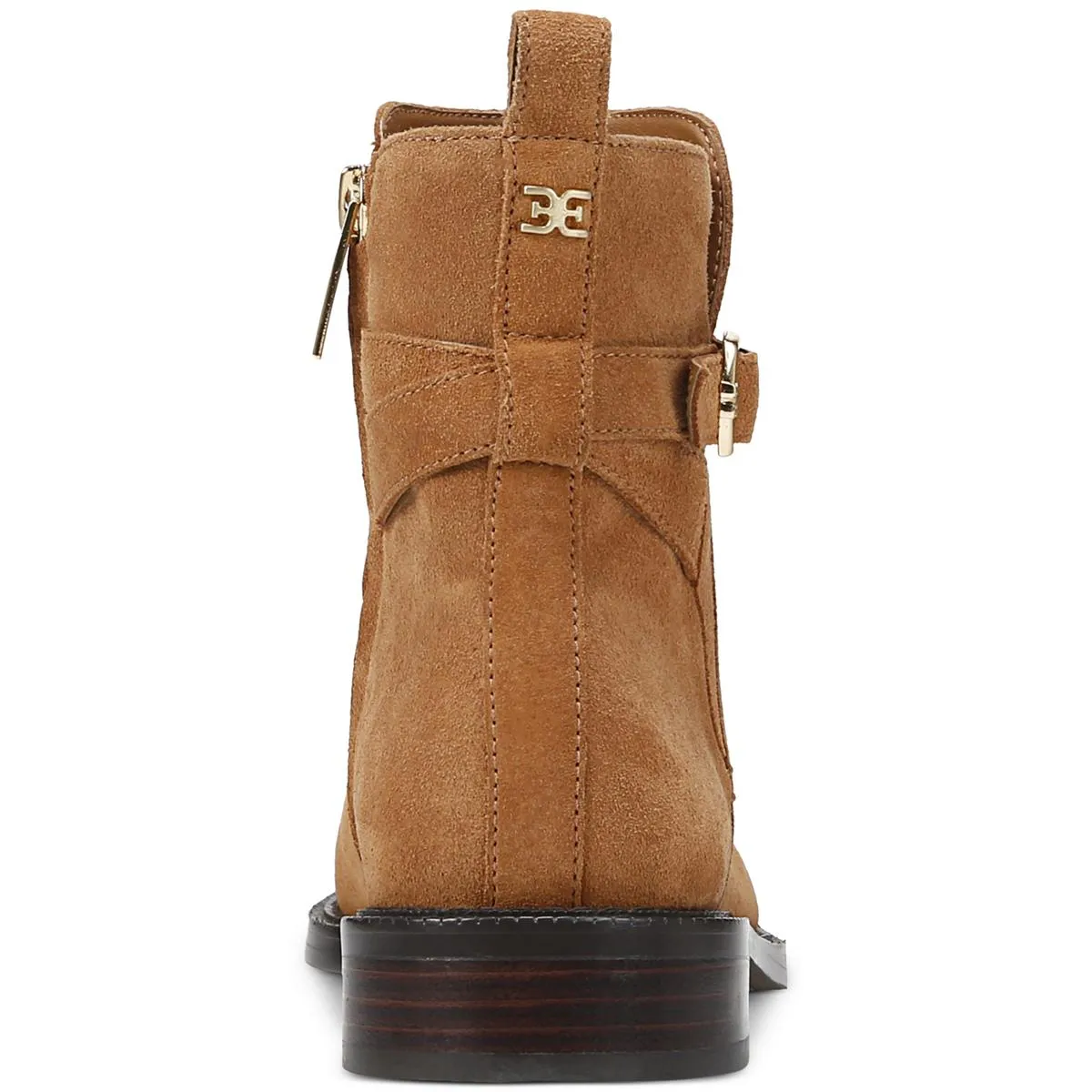 Nolynn Womens Suede Zipper Ankle Boots