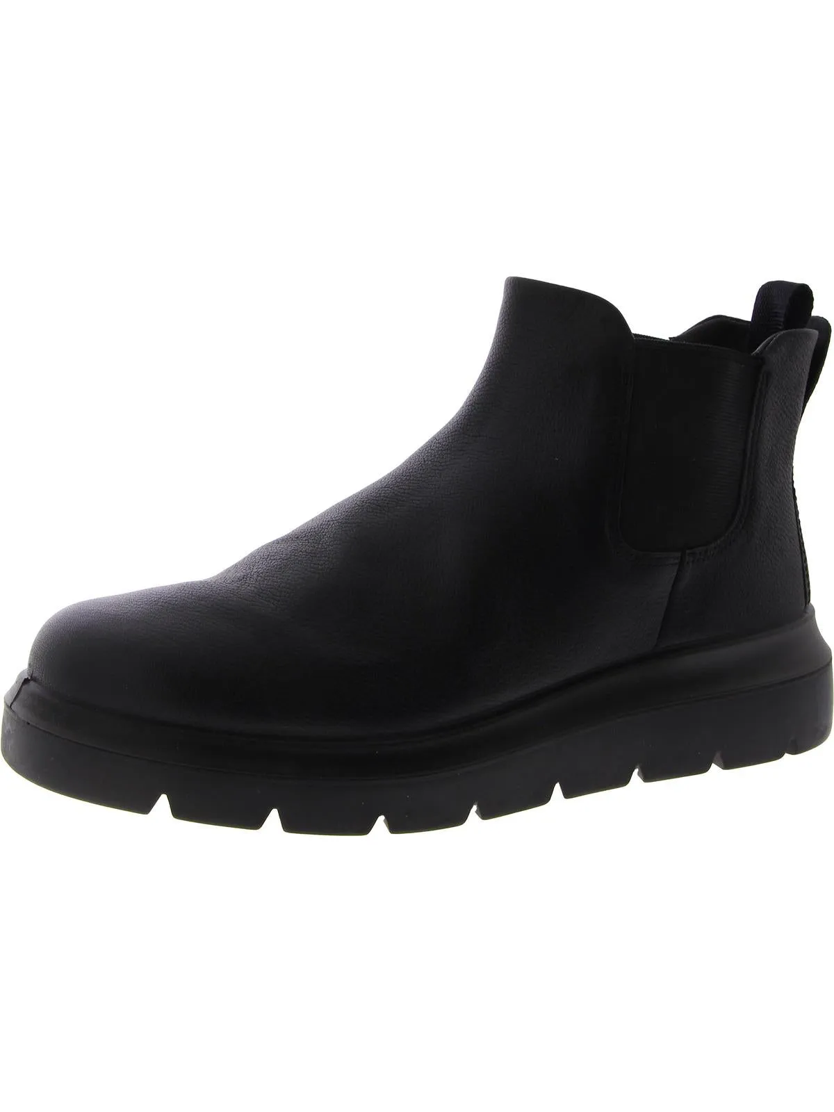 Nouvelle Womens Leather Pull On Chelsea Boots