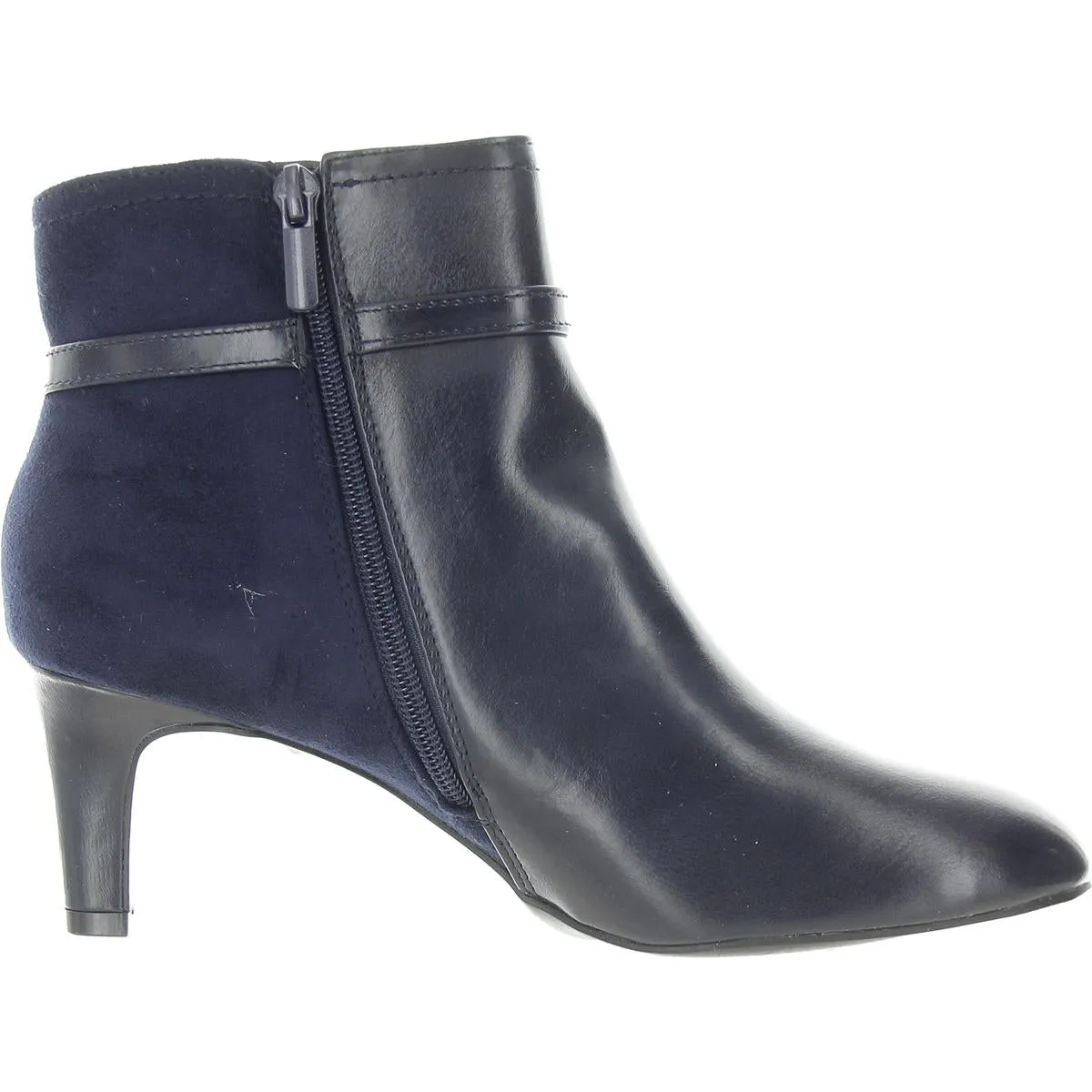 NYSSA  Womens Zipper Man Made Ankle Boots