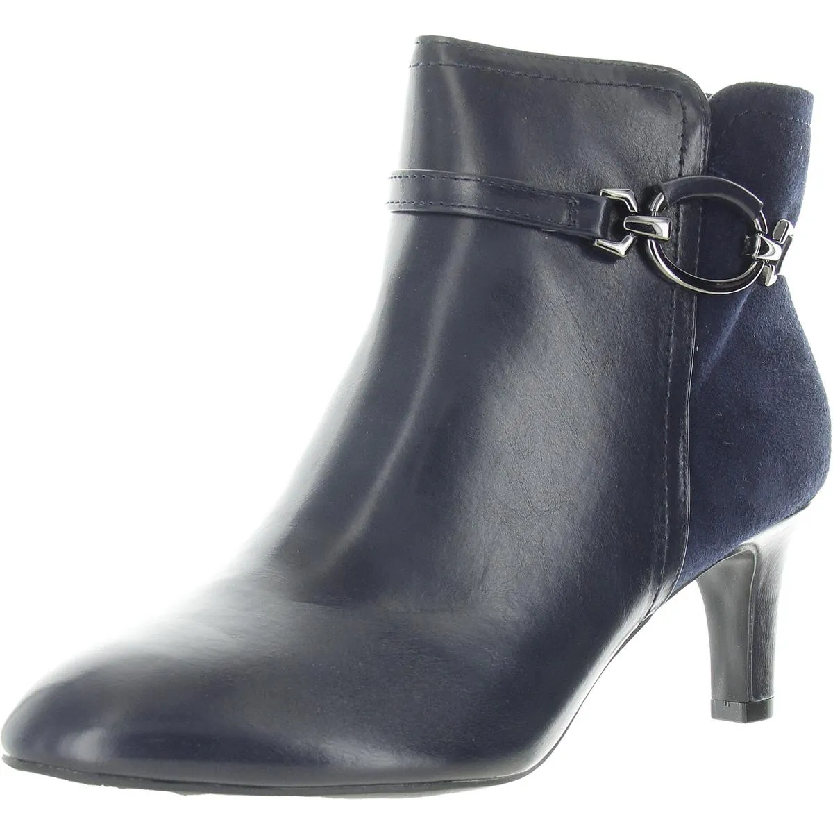 NYSSA  Womens Zipper Man Made Ankle Boots