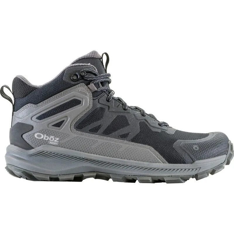 Oboz Katabatic Mid 46001 Men's US 14 Charcoal Waterproof Hiking Shoes TF5216