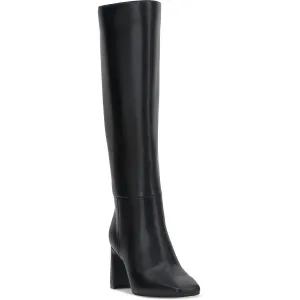 Odinap Womens Block Heel Man Made Knee-High Boots