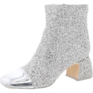 Osten Womens Stacked Heel Ankle Boots