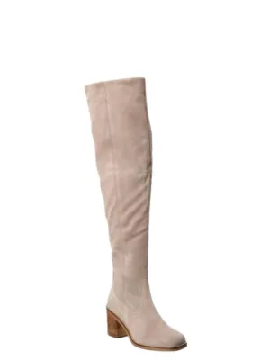 Overheard Suede Boots In Taupe