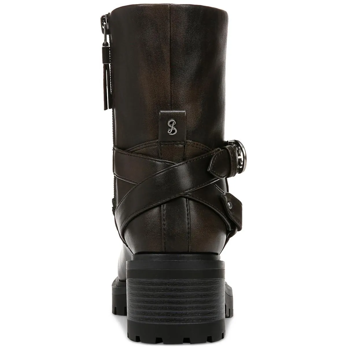 OWEN  Womens Logo Manmade Ankle Boots