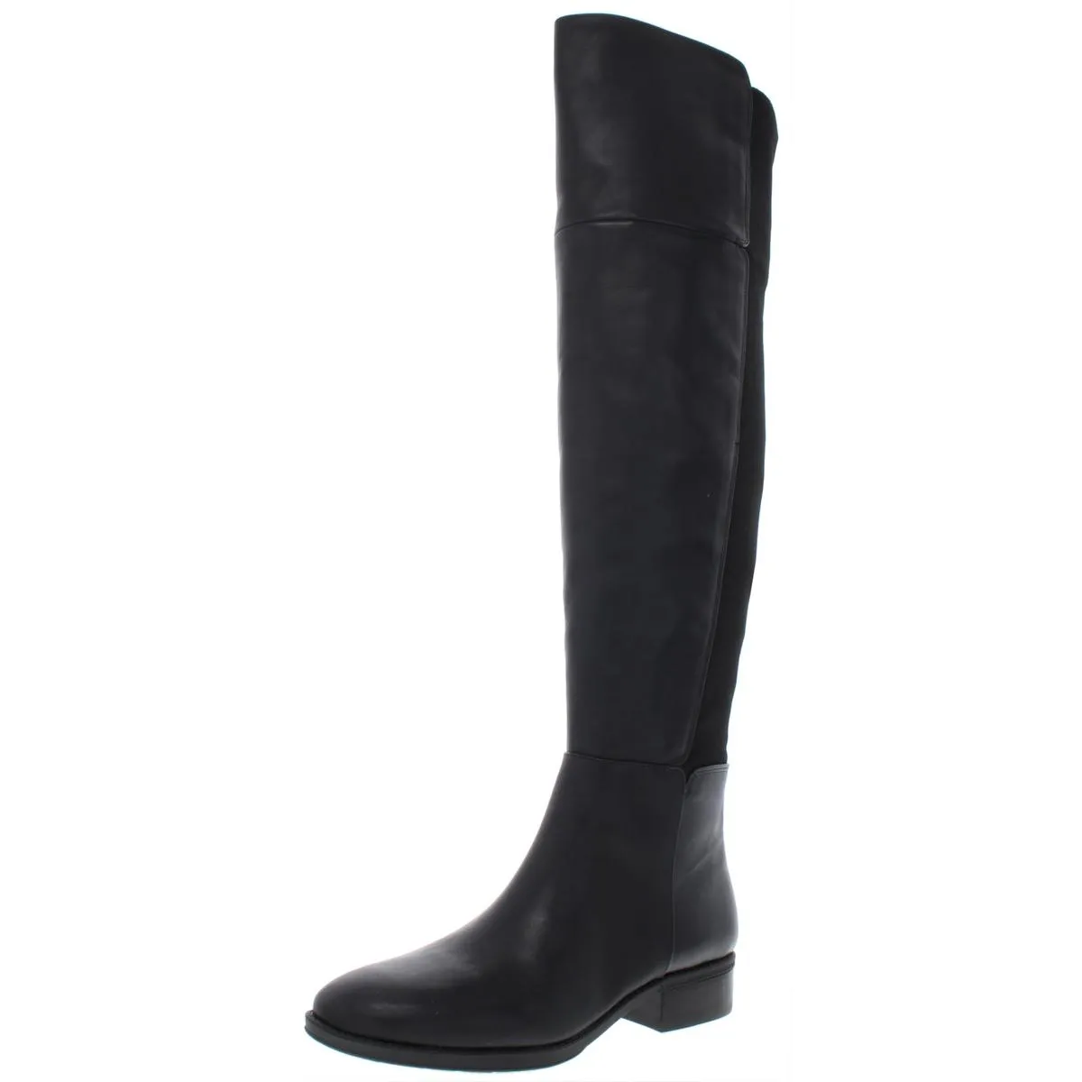 Pam Womens Zipper Suede Over-The-Knee Boots