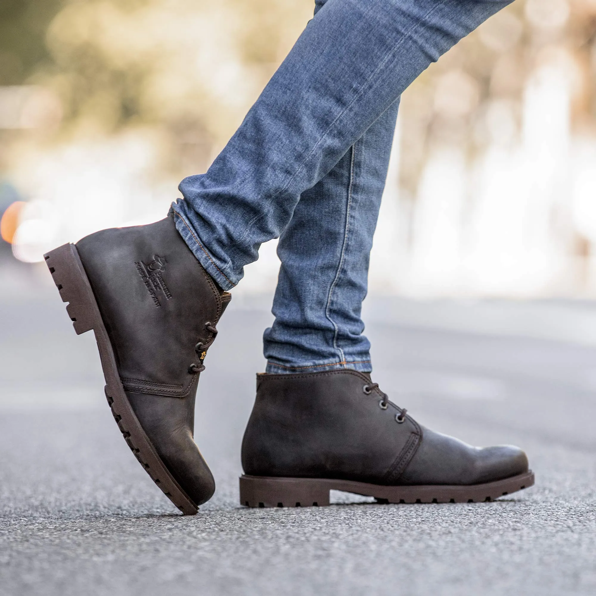 Panama Jack Bota C2 - Men's Chukka Leather Ankle Boots