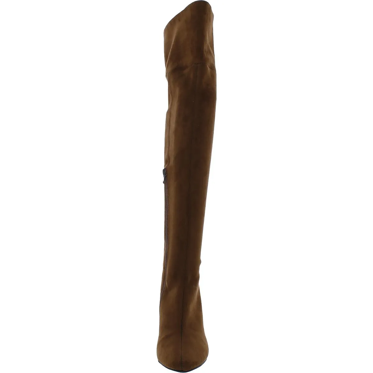 Parisah 2 Womens Faux Suede Pointed Toe Over-The-Knee Boots