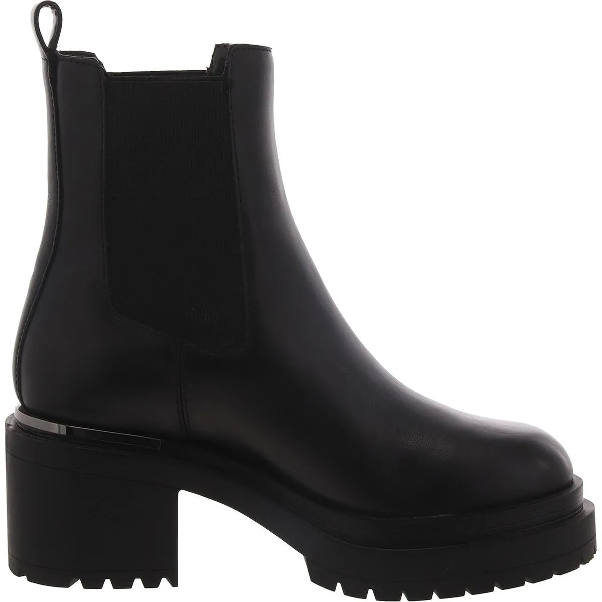 Patria Womens Leather Pull-On Chelsea Boots