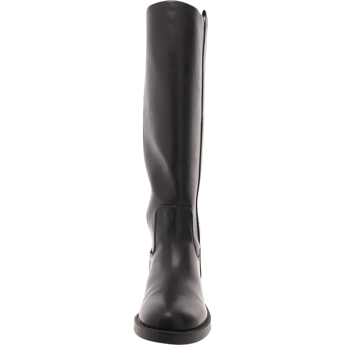Pennie Womens Faux Leather Riding Knee-High Boots