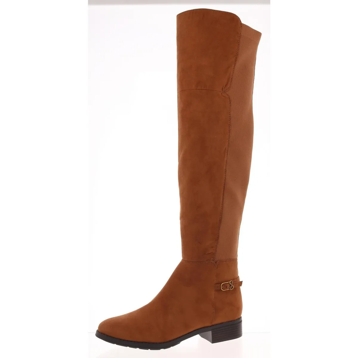 Peyton Womens Pull On Tall Over-The-Knee Boots