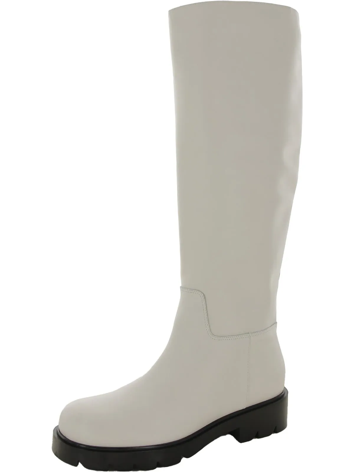 Phidias Womens Leather Tall Knee-High Boots