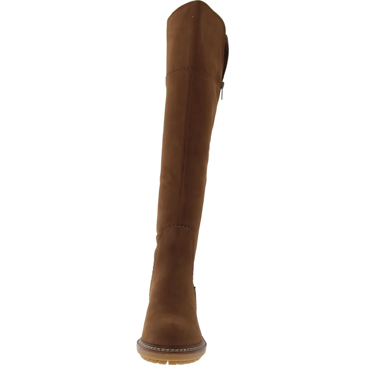 Pike Womens Block Heel Tall Thigh-High Boots