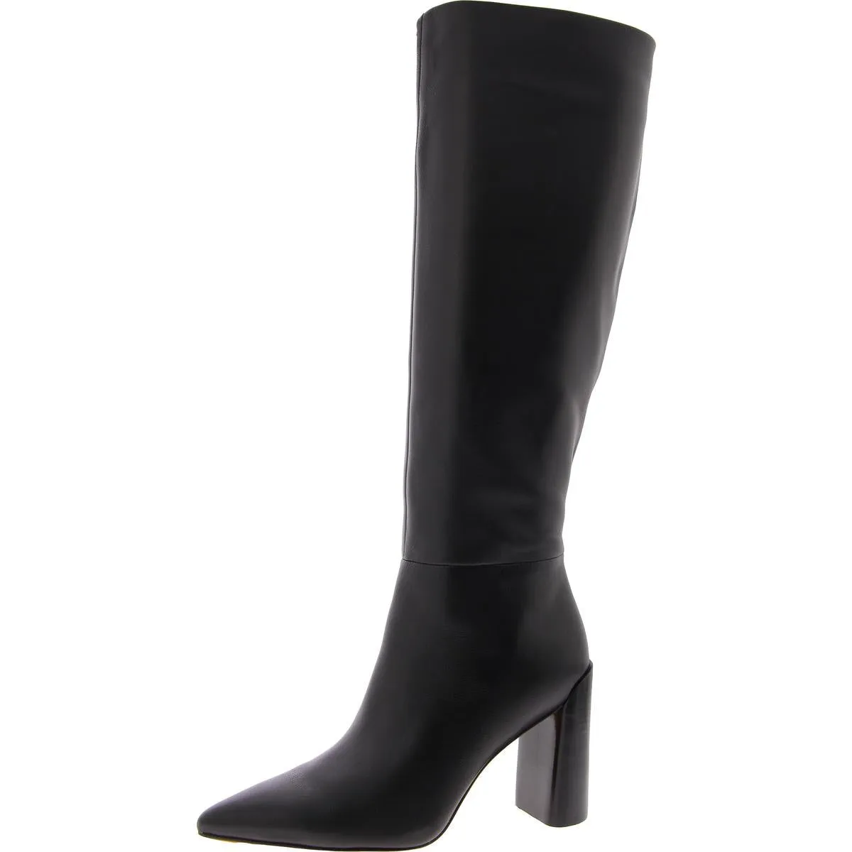 Pilar Womens Zipper Pointed Toe Knee-High Boots