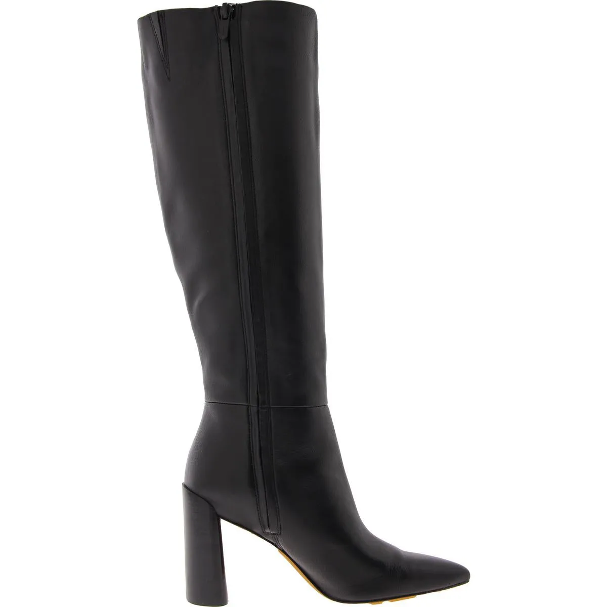 Pilar Womens Zipper Pointed Toe Knee-High Boots