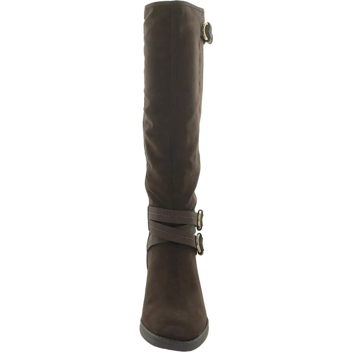 Prarie Womens Faux Suede Tall Knee-High Boots