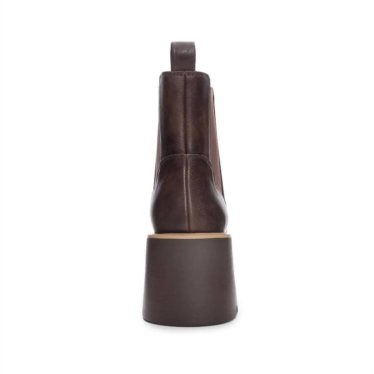 Rabbit Smooth Platform Boots In Brown