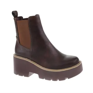 Rabbit Smooth Platform Boots In Brown