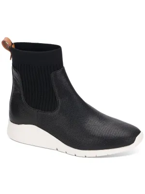 Raina Lite Stretch 2 Womens Leather Textured Chelsea Boots