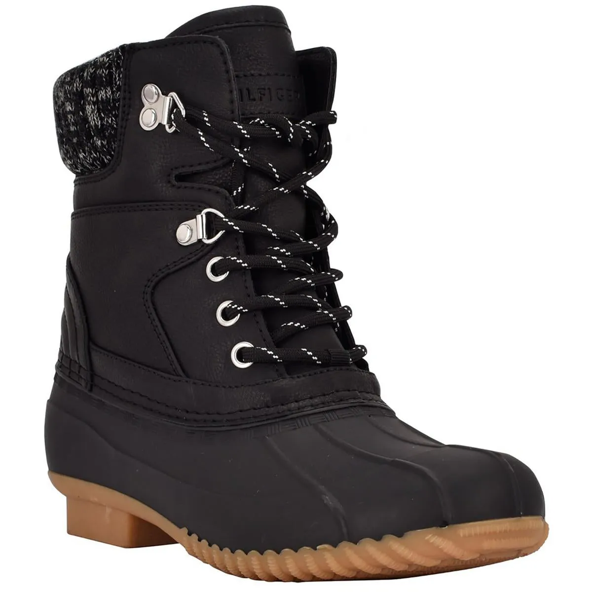 Rainah Womens Ankle Lace Up Rain Boots