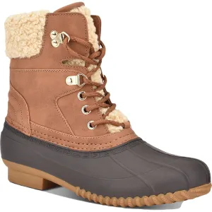 Rainah Womens Ankle Lace Up Rain Boots
