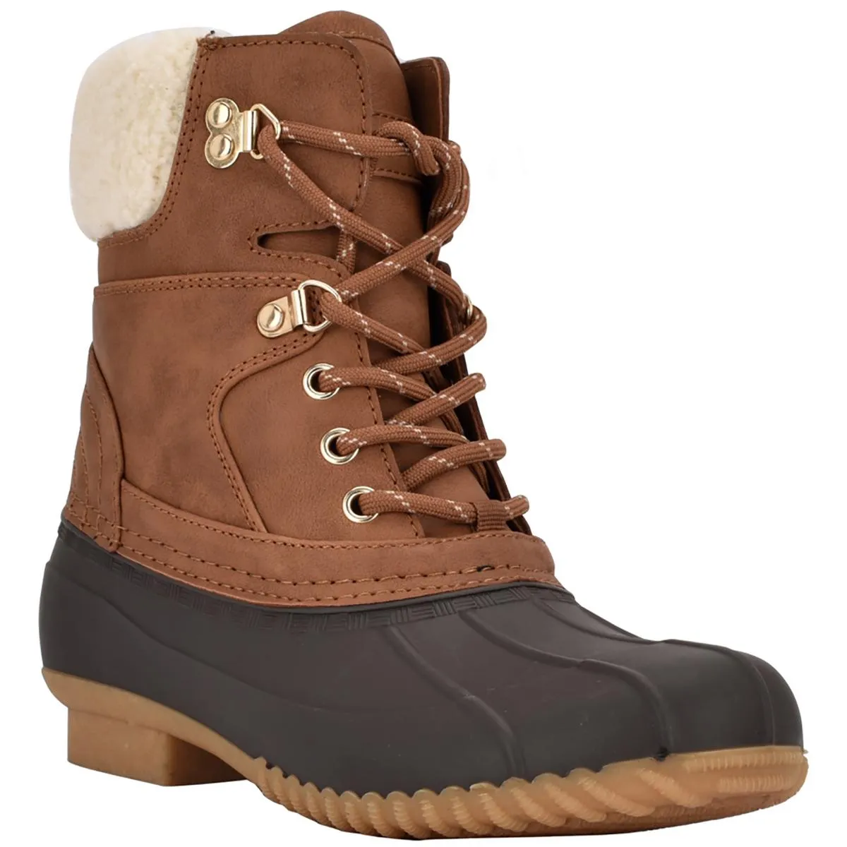 Rainah Womens Ankle Lace Up Rain Boots