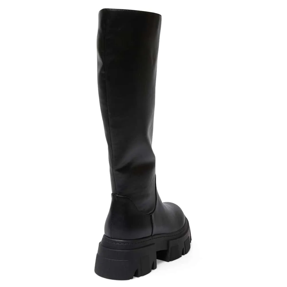Rapture Boot in Black Smooth
