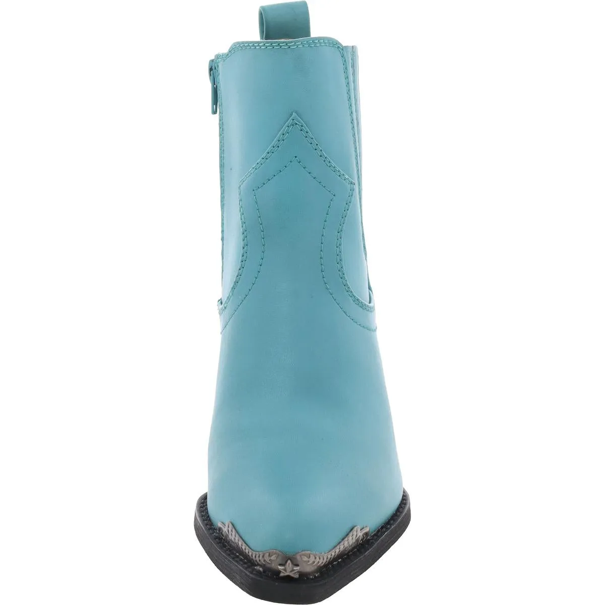 Raylin Womens Zipper Faux Leather Cowboy, Western Boots