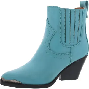 Raylin Womens Zipper Faux Leather Cowboy, Western Boots