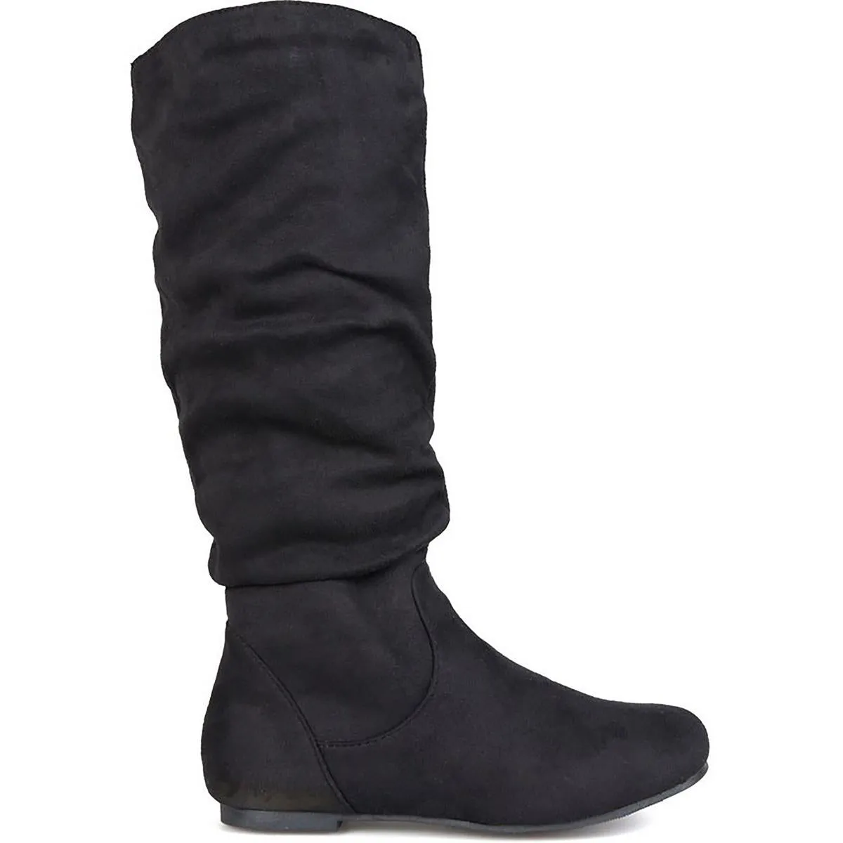 Rebecca Womens Slouchy Faux Suede Knee-High Boots