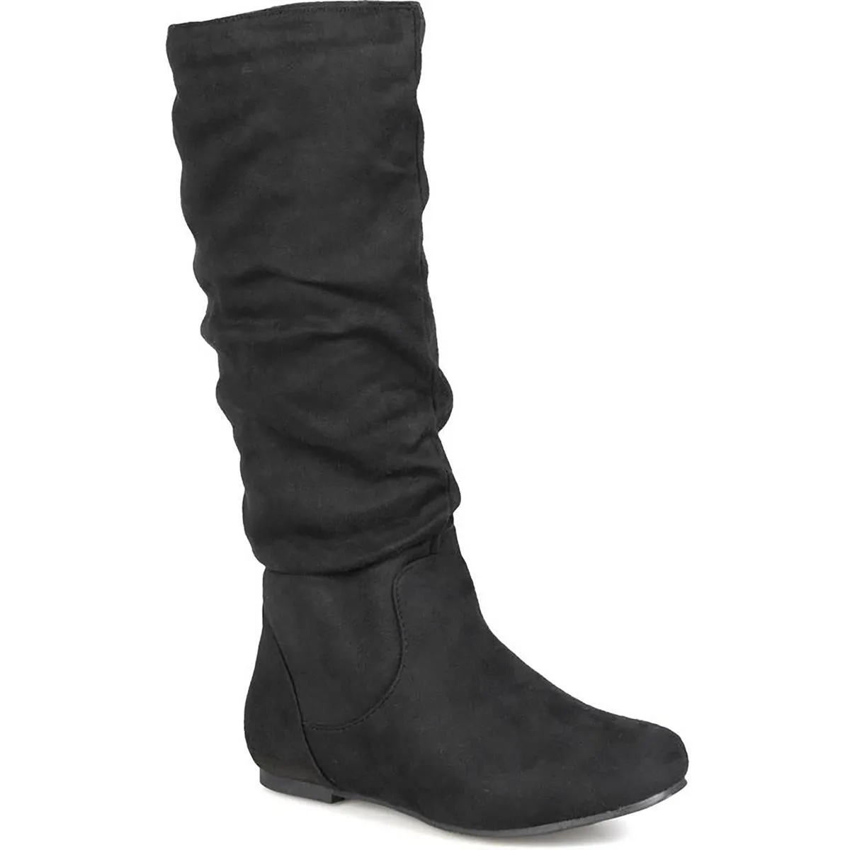 Rebecca Womens Slouchy Faux Suede Knee-High Boots