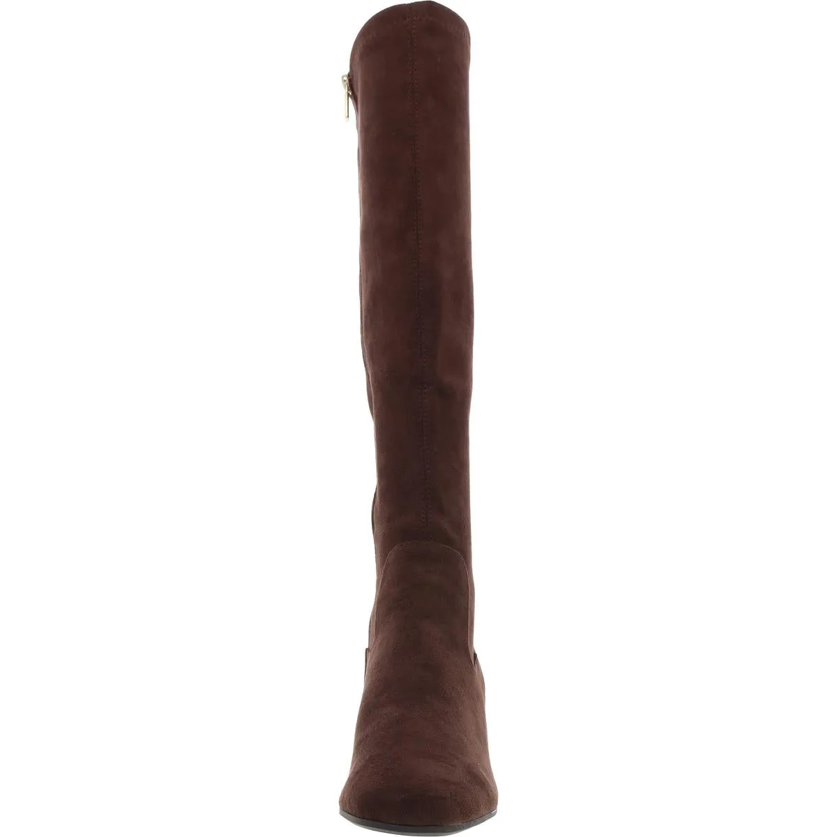 Rida Stretch Boot Womens Zipper Faux Suede Knee-High Boots