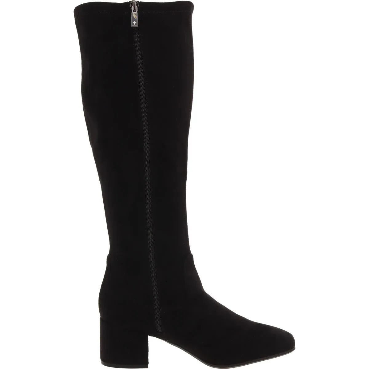 Rida Stretch Boot Womens Zipper Faux Suede Knee-High Boots