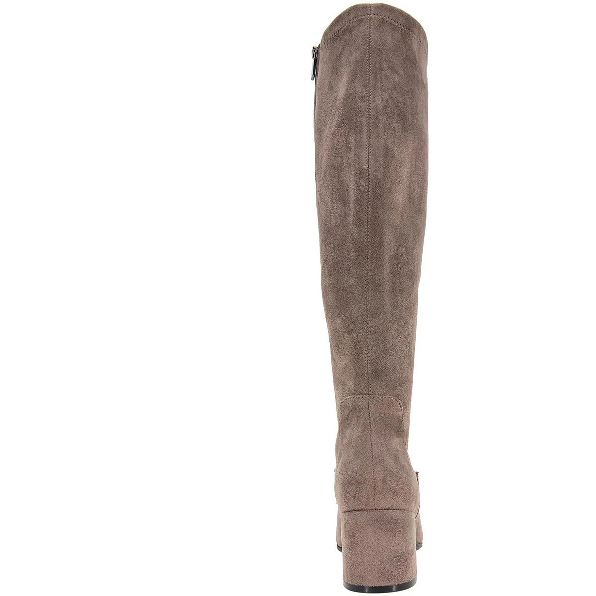 Rida Stretch Boot Womens Zipper Faux Suede Knee-High Boots