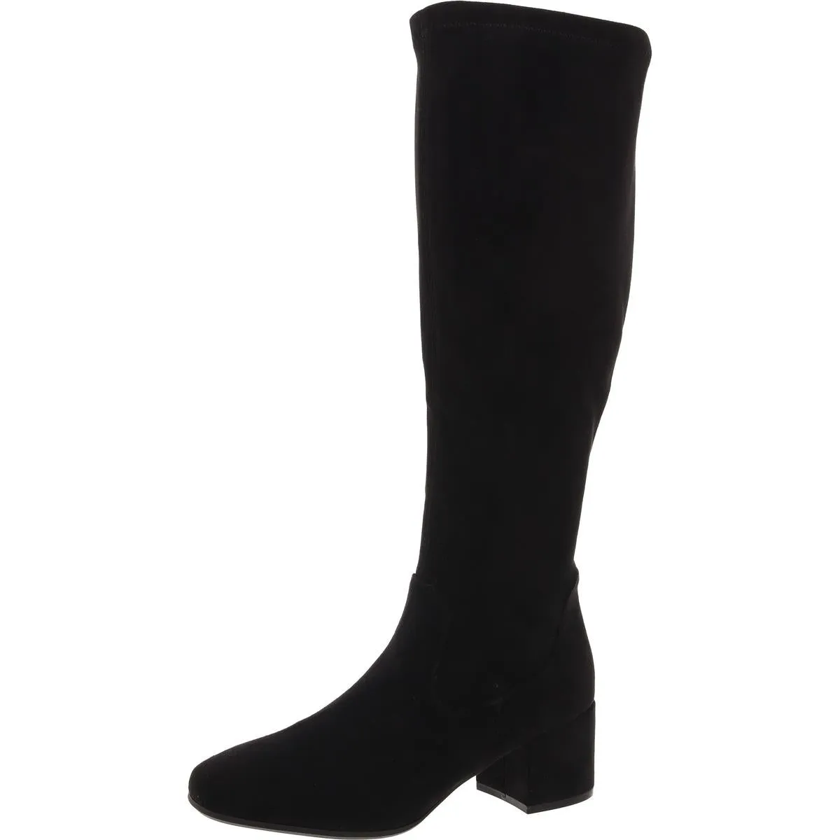 Rida Stretch Boot Womens Zipper Faux Suede Knee-High Boots