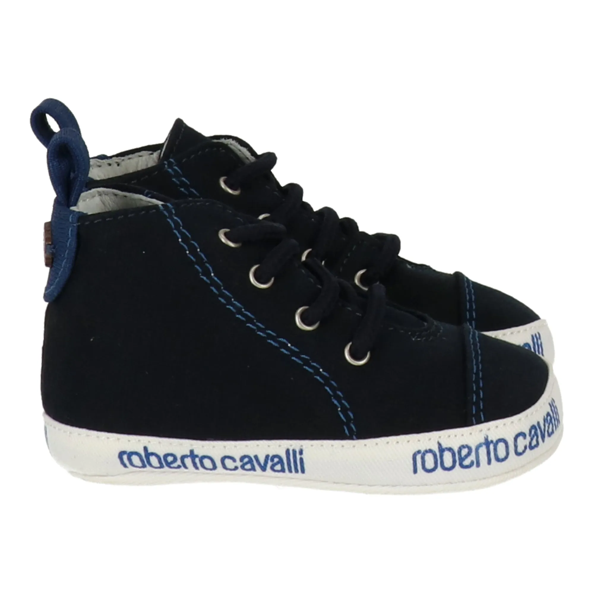 Roberto Cavalli Kids Dark Blue Boot