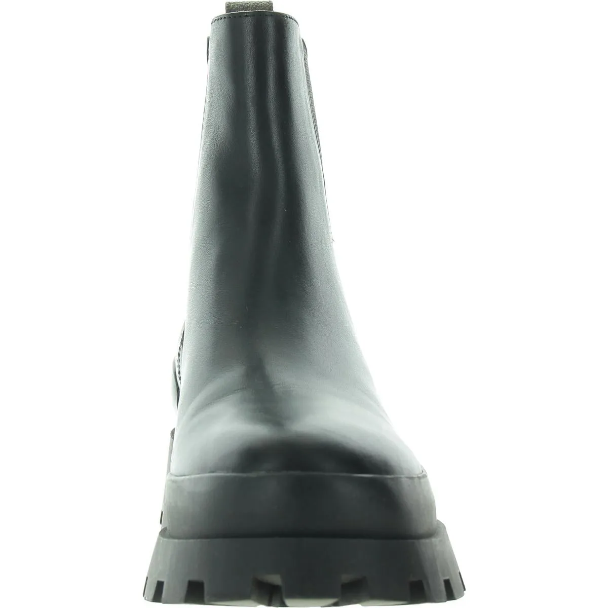 Rowan Womens Lugged Sole Leather Chelsea Boots
