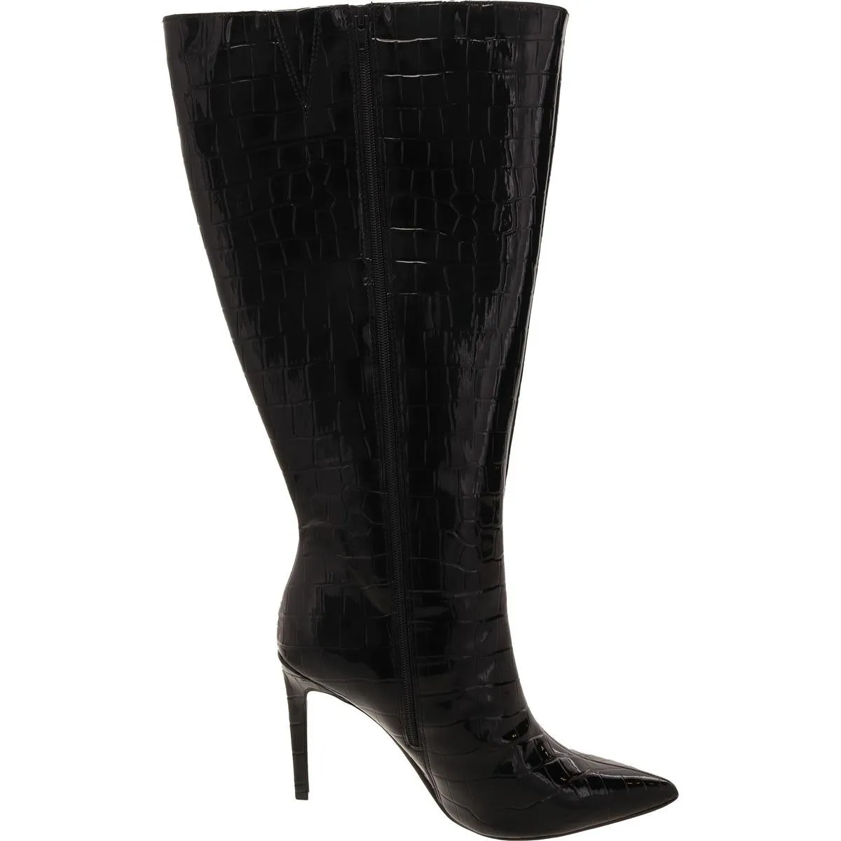 SABRINAAP2XWC Womens Extra Wide Calf Manmade Knee-High Boots