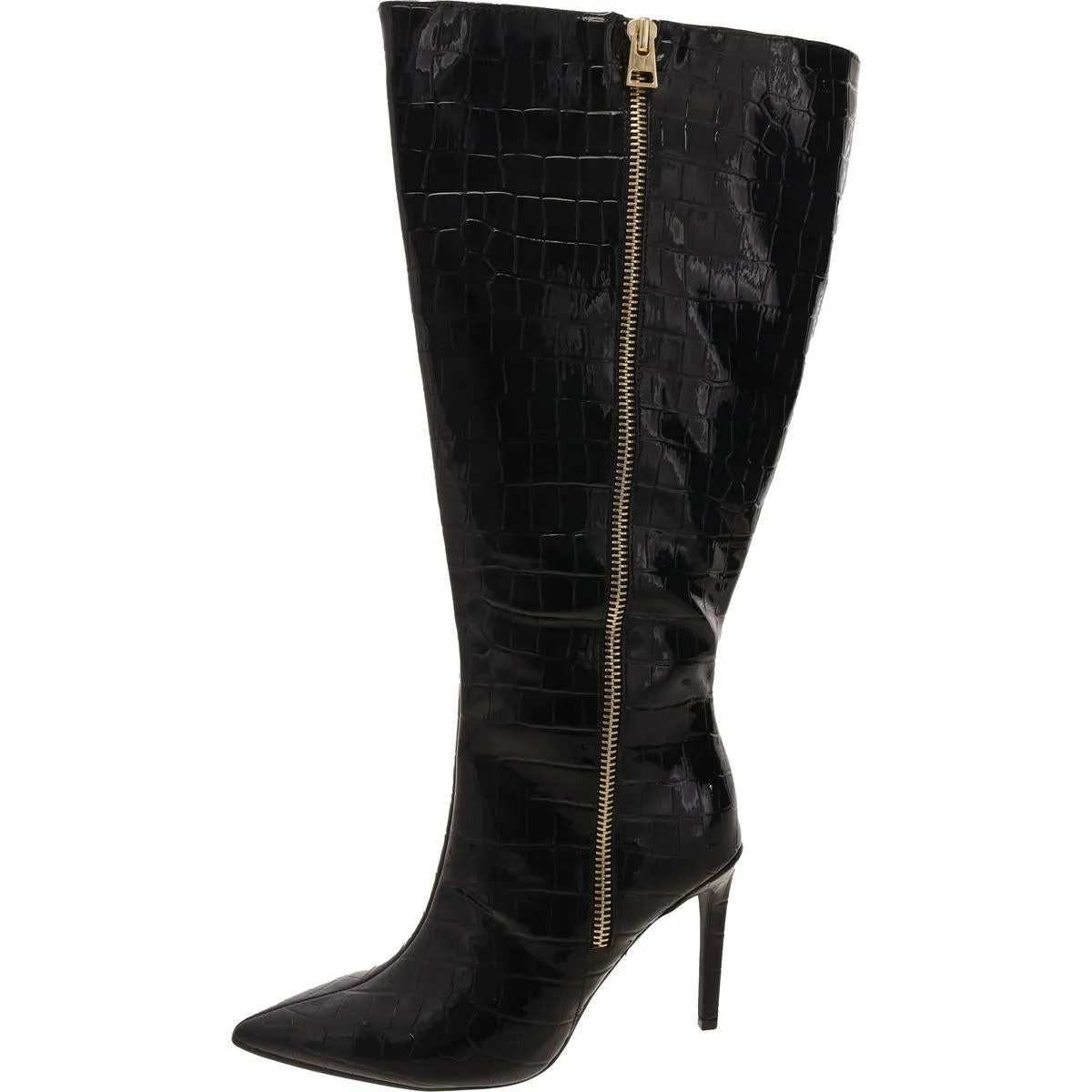 SABRINAAP2XWC Womens Extra Wide Calf Manmade Knee-High Boots
